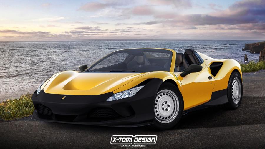  Ferrari F8 Spider Base Spec by X-Tomi Design 2019 года  (фото 1 из 1)